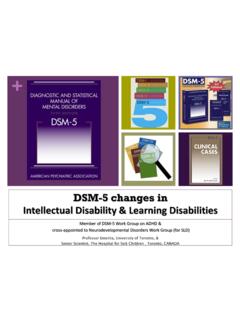 DSM-5 changes in Intellectual Disability &amp; Learning Disabilities