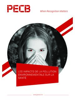 LES IMPACTS DE LA POLLUTION ENVIRONNEMENTALE SUR …
