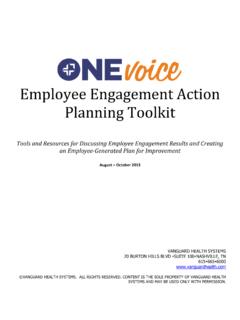 Employee Engagement Action Planning Toolkit