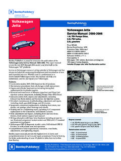 Volkswagen Jetta Service Manual: 2005-2006