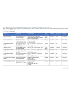 List of Approved Providers for Antigen Rapid Testing for ...