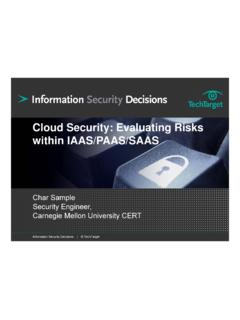 Cloud Security: Evaluating Risks within IAAS/PAAS/SAAS