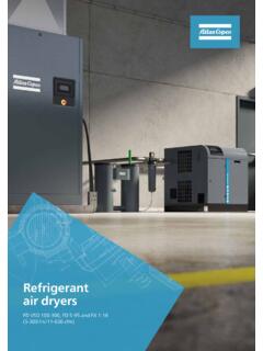 Refrigerant air dryers - Atlas Copco