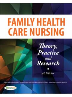 Family Health Care Nursing: Theory, Practice &amp; Research ...
