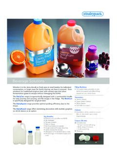 Beverage Solutions - Polyoak Packaging