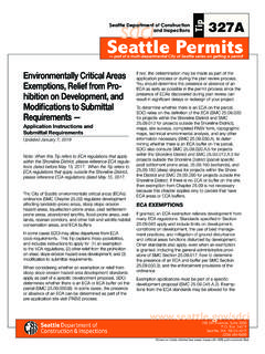 Seattle SDCI Tip #327A—Environmentally Critical Areas ...