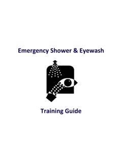 Emergency Shower Eyewash - Safeticorp