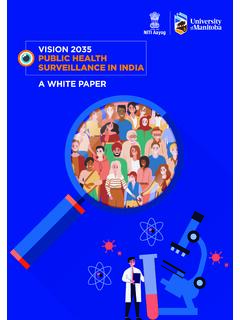 VISION 2035 PUBLIC HEALTH SURVEILLANCE IN INDIA A …