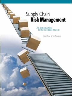Supply Chain Risk Management - DAU