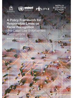 A Policy Framework for Responsible Limits on Facial ...