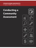 Conducting a Community Assessment - …