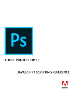 Adobe Photoshop CC JavaScript Reference