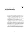 Ordinal Regression - IBM SPSS Statistics Guides: …