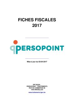 FICHES FISCALES 2017 - SCDF-Traitements