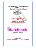 Handbook - Savitribai Phule Pune University