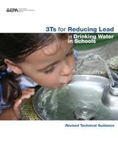 3Ts for Reducing Lead - US EPA