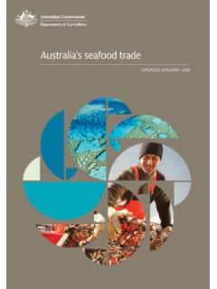 Australia’s seafood trade