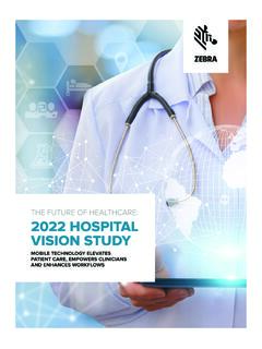 2022 HOSPITAL VISION STUDY - Zebra Technologies