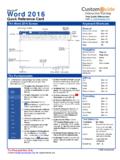 Quick Reference Card Visit: qr.customguide