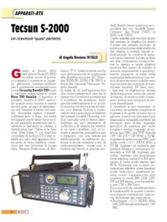 APPARATI-RTX Tecsun S-2000 - Angelo Brunero