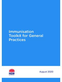 Immunisation Toolkit for General Practices