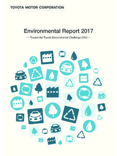 Environmental Report 2017 - Toyota