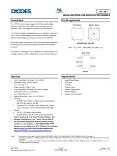AP7343 Description Pin Assignments - Diodes Incorporated