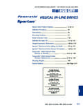 HELICAL IN-LINE DRIVES - Hub City Inc