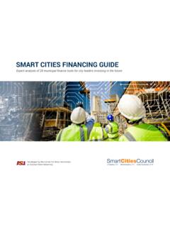 SMART CITIES FINANCING GUIDE - Center for …