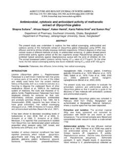 Antimicrobial, cytotoxic and antioxidant activity of ...