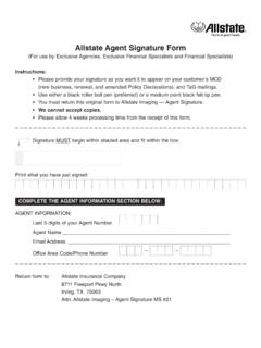 Allstate Agent Signature Form - direxxis.net