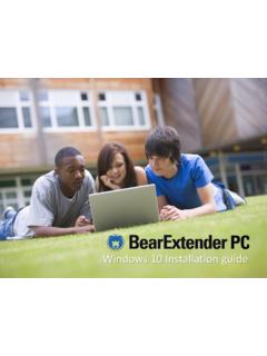 Windows 10 Installation guide - bearextender.com