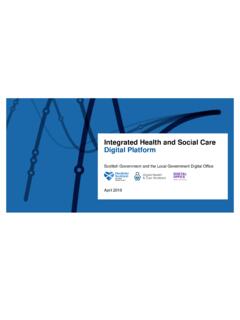 Integrated Health and Social Care Digital Platform