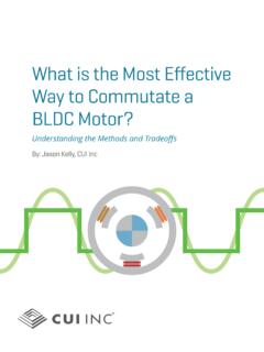 What is the Most Effective Way to Communicate a BLDC Motor?