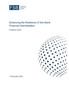 Enhancing the Resilience of Non-Bank Financial ...