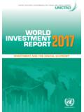 WORLD INVESTMENT REPORT2017 - UNCTAD