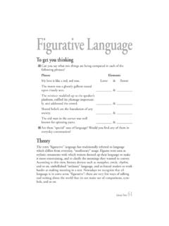 Figurative Language - NCTE