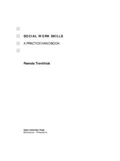 SOCIAL WORK SKILLS - mheducation.co.uk