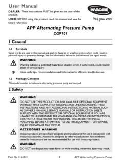 APP Alternating Pressure Pump - Invacare