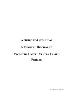 A Guide to Obtaining Medical Discharge - Tully Rinckey PLLC