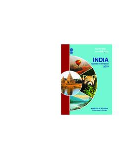 india tourism statistics, 2019 - Ministry of Tourism