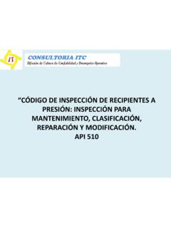 “C&#211;DIGO DE INSPECCI&#211;N DE RECIPIENTES A …