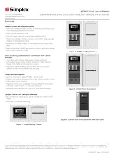 •Enclosures are NEMA 1 rated; wall mount enclosures are ...