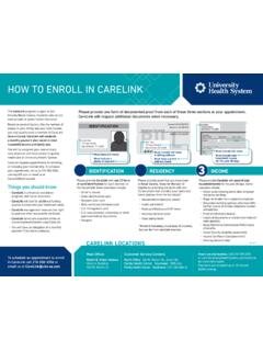 How to Enroll in Carelink - University Health System