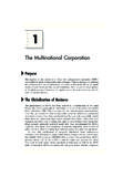 The Multinational Corporation - Wiley-Blackwell