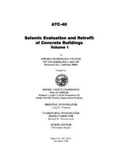 ATC-40 Seismic Evaluation and Retrofit of Concrete …