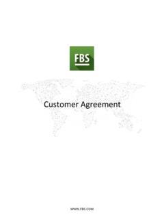 Customer Agreement - FBS