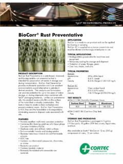 BioCorr Rust Preventative - cortecvci.com