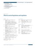 chapter 6 Pharmaceutical legislation and …