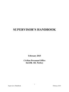 SUPERVISOR’S HANDBOOK - 39fss.com